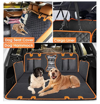 Oxford Summer luxury portable 100% Waterproof Dog Funky universal Car Seat Covers Backseat Protector Pet Hammock seat cover car