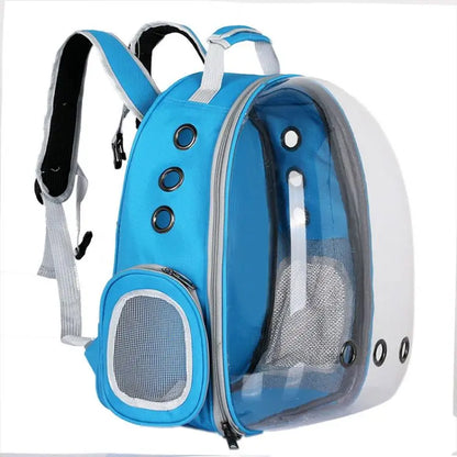 Pet Dropshipping Airline Approved Wholesale Transparent Space Capsule Travel Pet Cat Carrier Backpack Bubble Bag