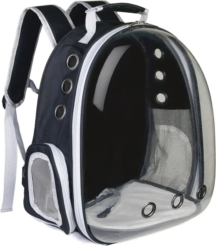 Pet Dropshipping Airline Approved Wholesale Transparent Space Capsule Travel Pet Cat Carrier Backpack Bubble Bag