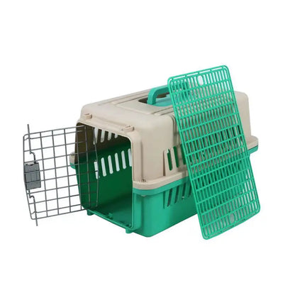 Customized Logo Airline Travel Pet Pet Cages With Handles Carrier Travel Kennel