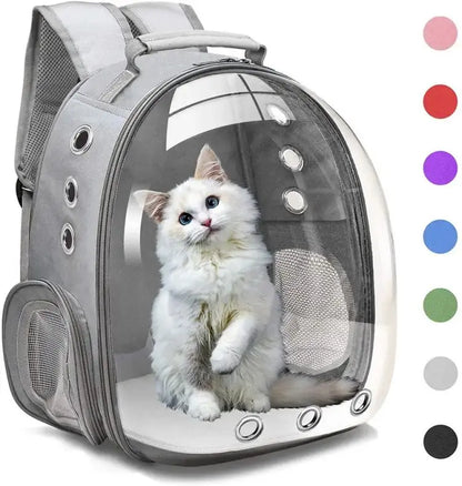 Pet Dropshipping Airline Approved Wholesale Transparent Space Capsule Travel Pet Cat Carrier Backpack Bubble Bag