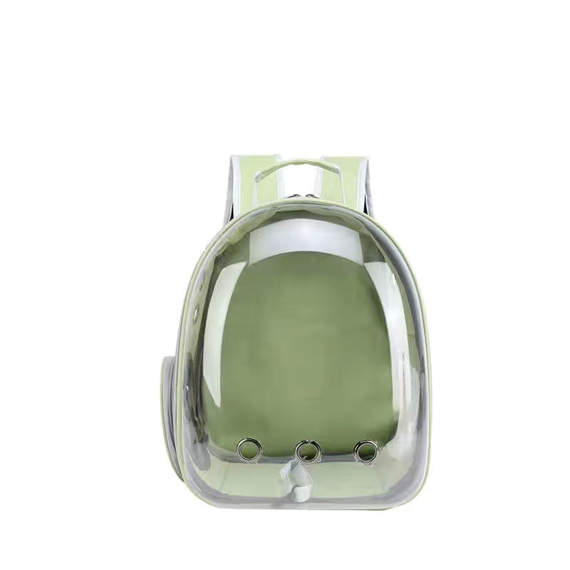 New capsule transparent cat bag breathable shoulder pet bag portable cat bag pet products wholesale