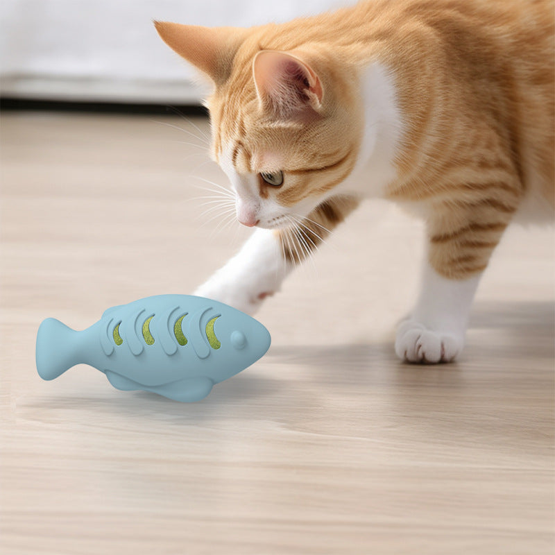 New cat toy, cat toy self-hi, catnip resistant grinding teeth tease cat pet toy